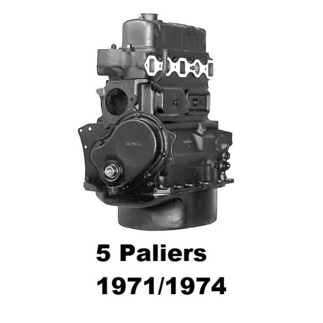 Moteur 1800cc MGB - 5 palier 1971/1974