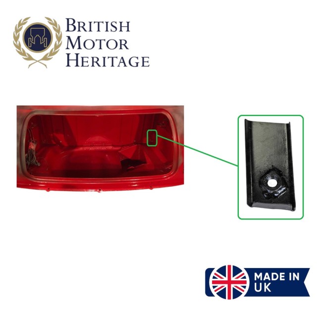 Ancrage ceinture arrière droit - Austin Mini ORIGINE