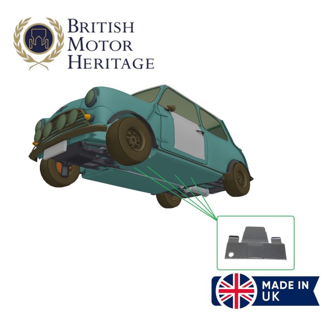 Patte de passage canalisation sur plancher MINI