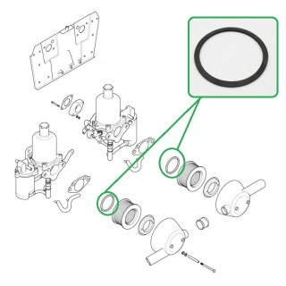 Joint de filtre à air - MGB