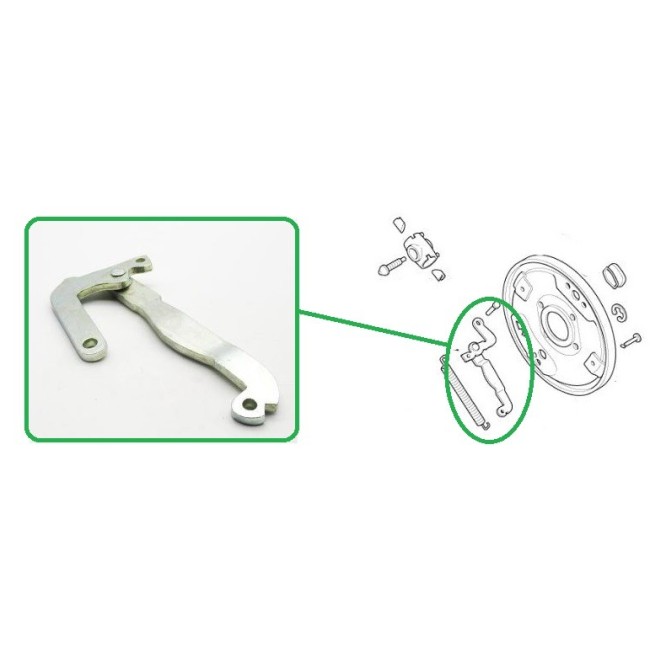 Renvoi de frein main gauche - MGB - 1962/80