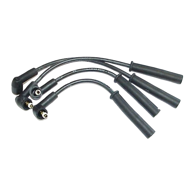 Faisceau de fils bougie - Austin Mini - après 1996 - MPI - 8 mm - silicone - Genuine Rover/Unipart® - noir