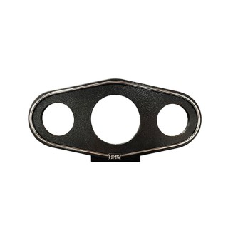 Support jauge/compte-tours (1x80mm/2x52mm)