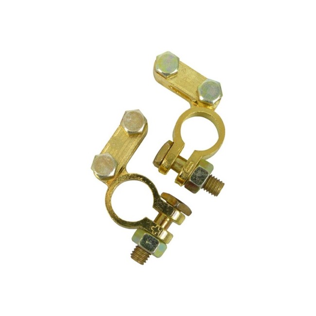 Borne de batterie (positif/négatif)