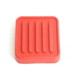 Caoutchouc de pédale accélérateur rouge après 1976 ou pour embrayage et freins avant 1976