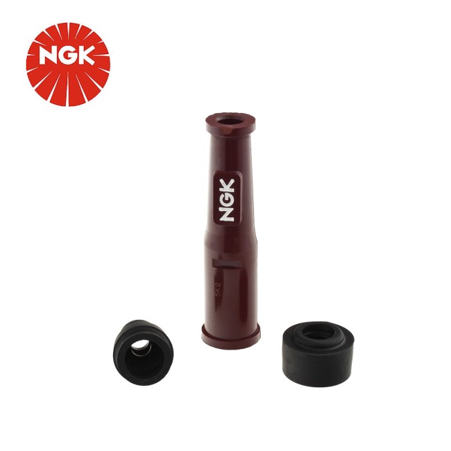 Embout de bougie NGK Droit - Rouge