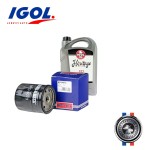 Pack Vidange MG Midget - Igol Heritage 20W50 5L