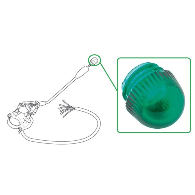 Cabochon de Commodo LUCAS MK1 - Mini avant 1969