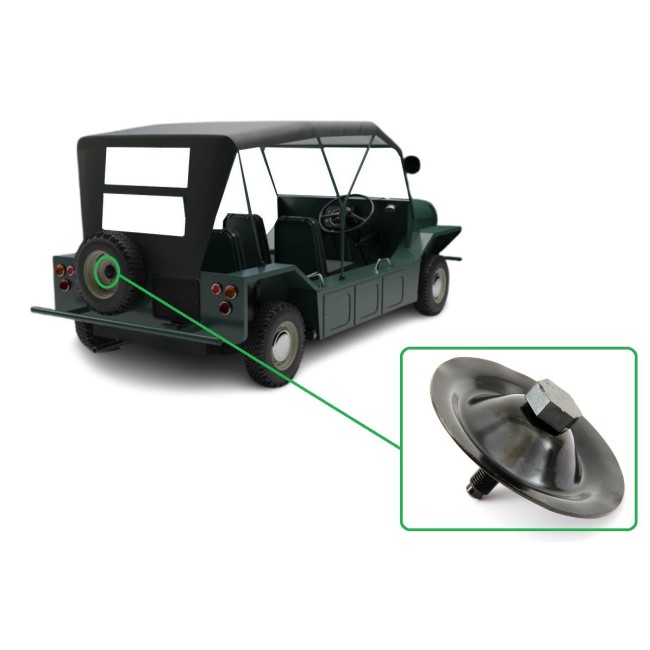 Vis fixation roue de secours - Mini Moke