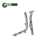 Collecteur downpipe + raccord catalyseur (44mm) - Maniflow