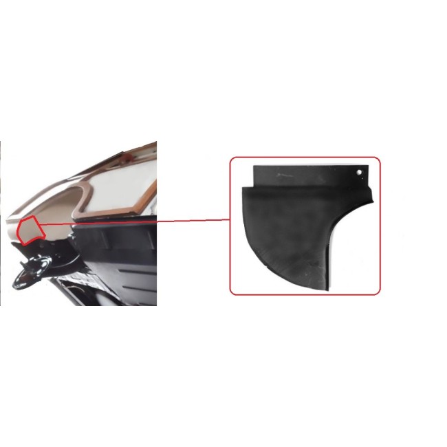 Fermeture jupe arrière droite Mini Van - 1959 à 1984