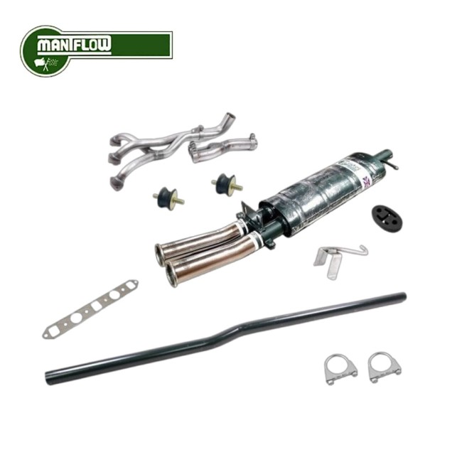 Ligne d'échappement Austin Mini (Double sortie centrale) Maniflow