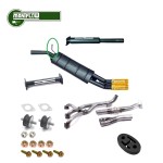 Ligne d'échappement DTM Mini SPI/MPI (Doubles sortie centrale) Maniflow