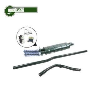 Ligne d'échappement Magic Pipe Austin Mini (Double sortie centrale) Maniflow