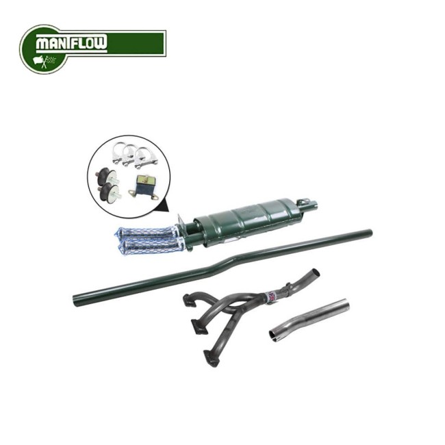 Ligne d'échappement Freeflow Austin Mini (Double sortie centrale) Maniflow