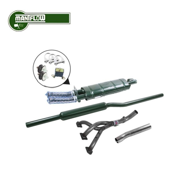 Ligne d'échappement Freeflow Austin Mini (Double sortie centrale) Maniflow