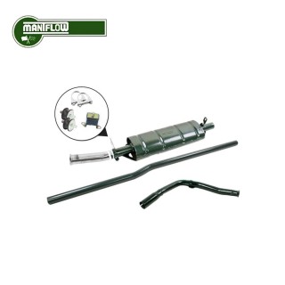 Ligne d'échappement Magic pipe Austin Mini (Simple sortie centrale) Maniflow