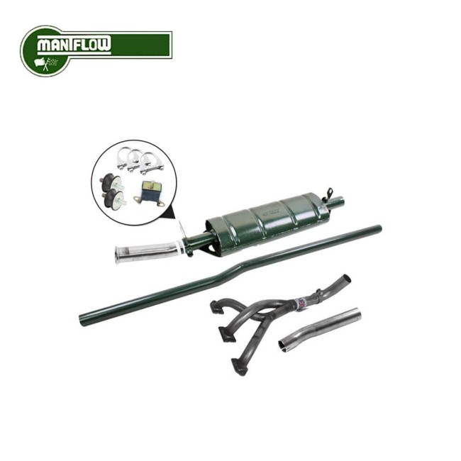 Ligne d'échappement Freeflow Austin Mini (Simple sortie centrale) Maniflow