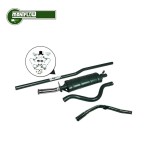 Ligne d'échappement Magic pipe Mini Moke (Simple sortie centrale) - Maniflow