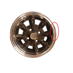 5 x 12 - Jante Minilight - Noire - DESTOCK