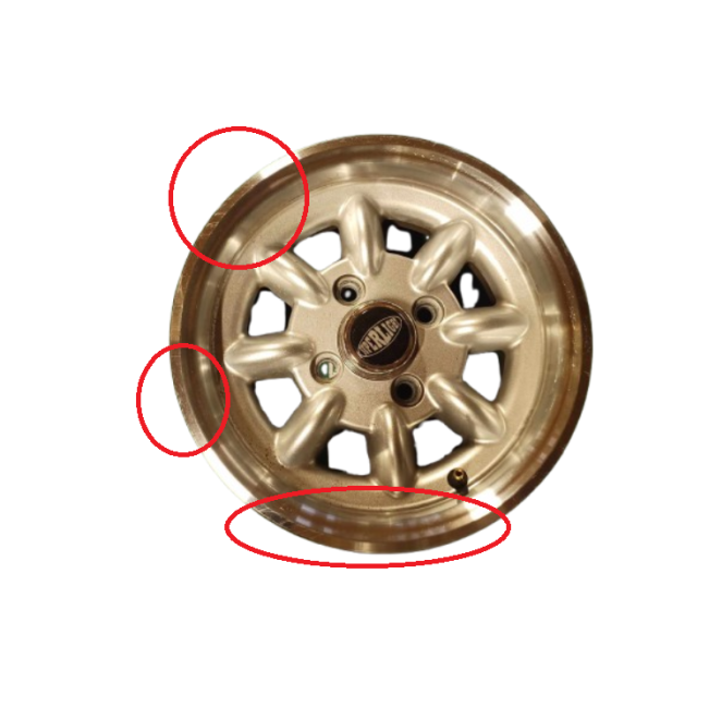 5 x 12 - Jante Superlight - Gris - DESTOCK