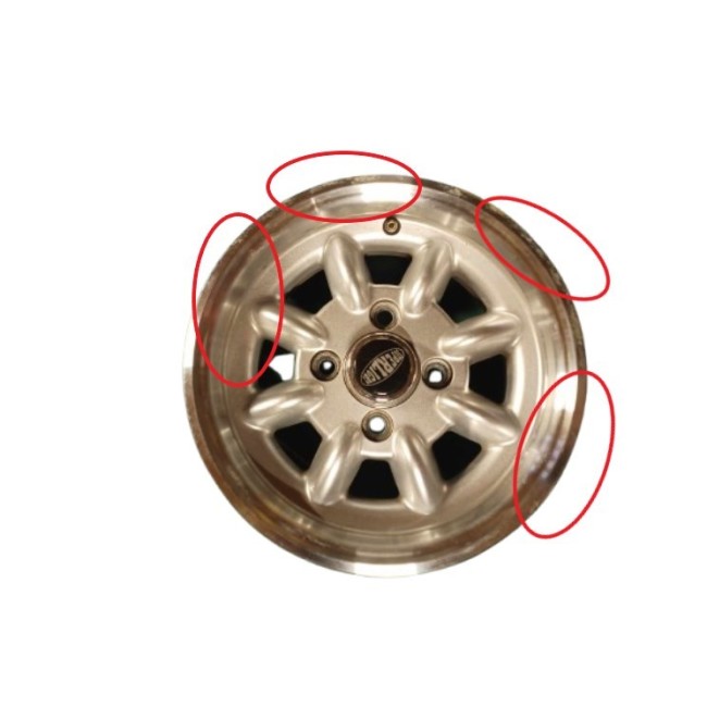 5 x 12 - Jante Superlight - Gris - DESTOCK