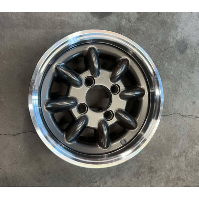 5 X 12 Jante Superlight Luxe - Gun Metal - DESTOCK