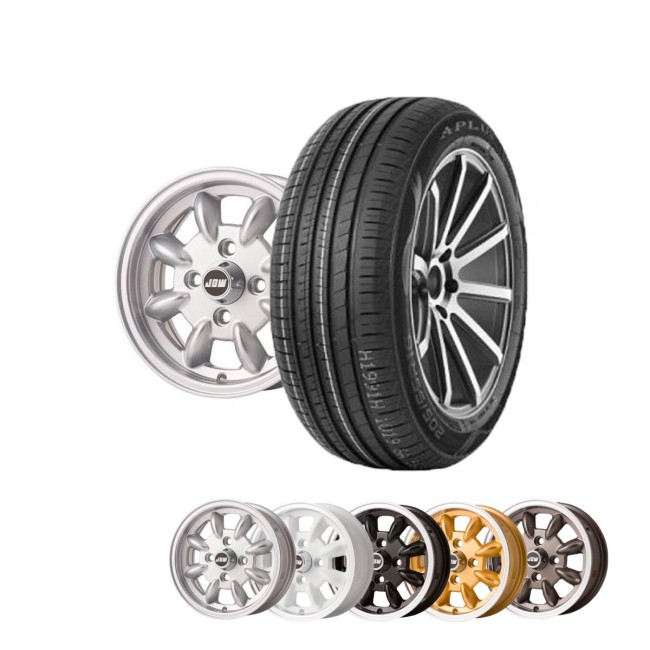 Pack 1 Jante - 5 x 12 - Minilight - (Couleurs/Pneu au choix)