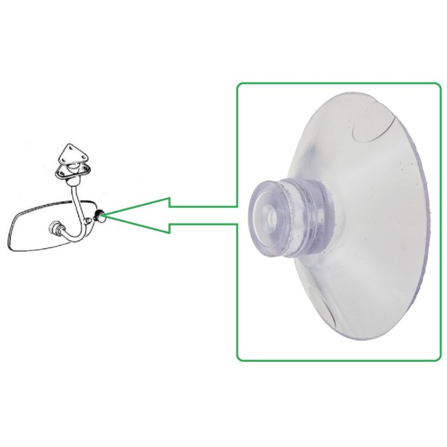 Ventouse rétroviseur intérieur Austin Mini - ORIGINE