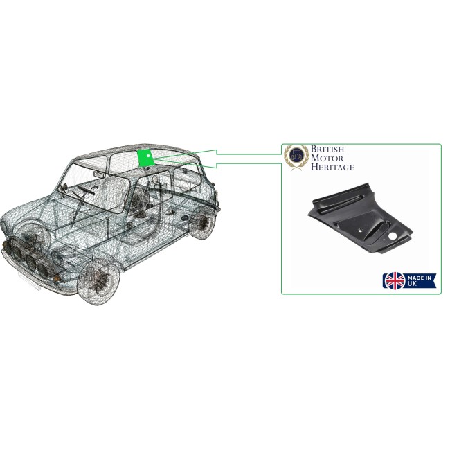 Ancrage montant ceinture arrière droit - Austin Mini