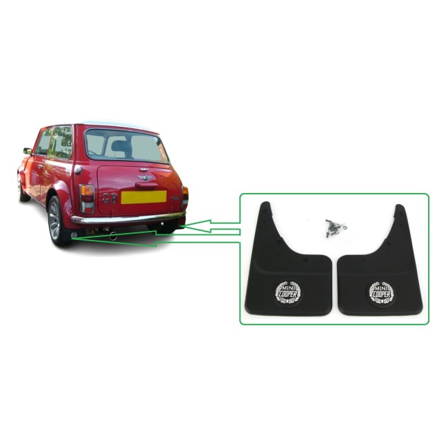 Bavette pare-boue - Austin Mini Cooper- ORIGINE ROVER 