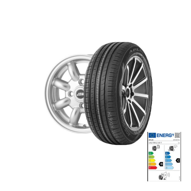 Pack 1 jante - 4.5 x 12 - Minilight - (Pneu au choix) - Rover