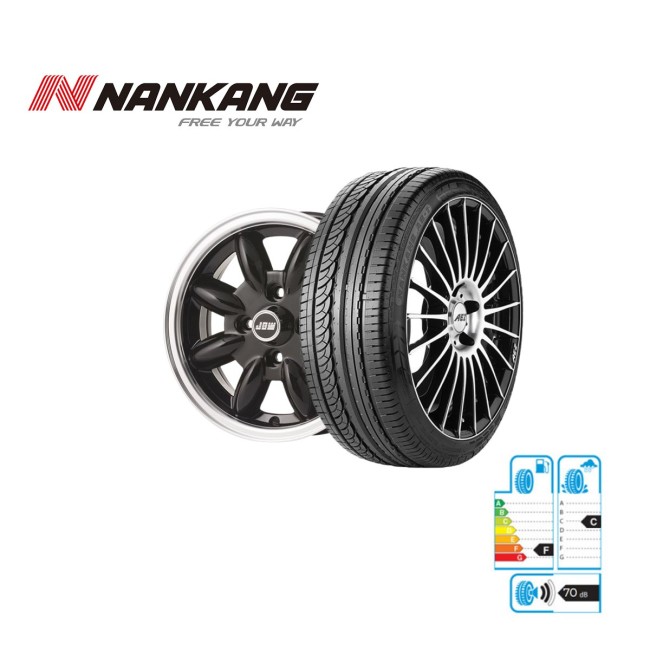 Pack 1 jante 5.5 x 13 Minilight (Couleur/pneu au choix)