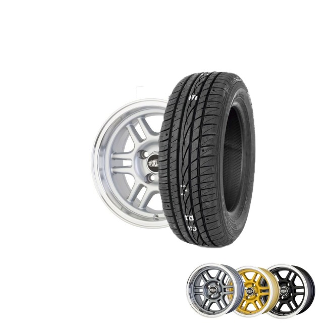 Pack 1 Jante 7x13 - Superlite DTM  (Couleur/pneu au choix)