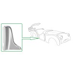 Protection d'aile arrière Droite - Triumph TR2 / TR3/ TR3A