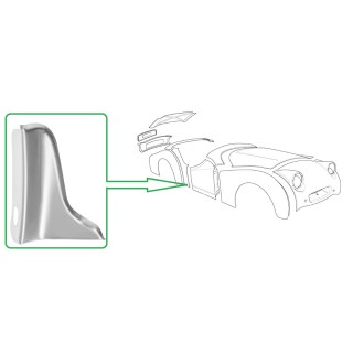 Protection d'aile arrière Droite - Triumph TR2 / TR3/ TR3A