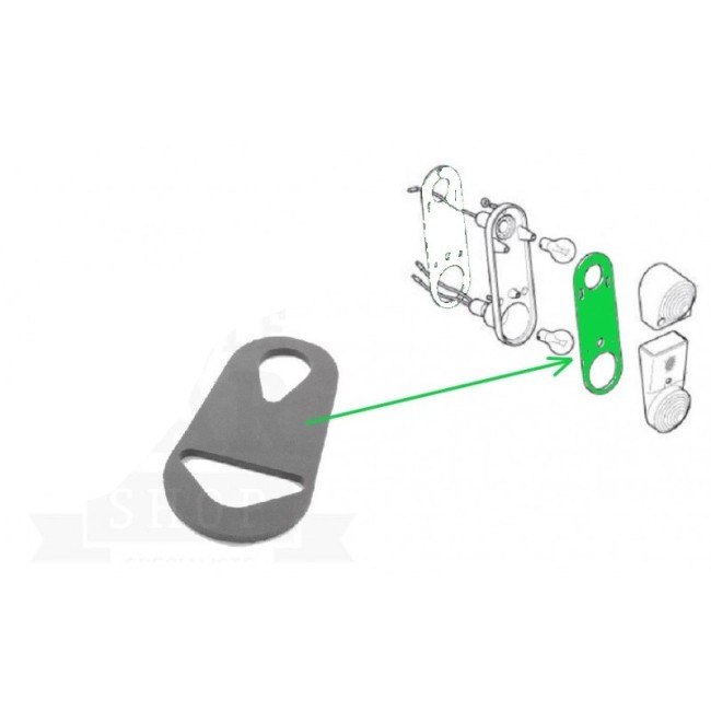 Joints de feux arrière Austin Mini/MGA (Cabochon/Feux)