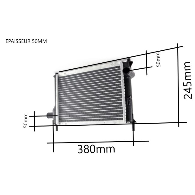 Radiateur Mini MPI - 1997 à 2000 ORIGINE