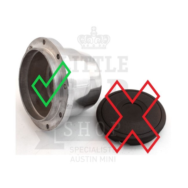 Moyeu V203 alu pour volant VW COMBI Type 2 1967-1974 - Modèle 7 DESTOCK