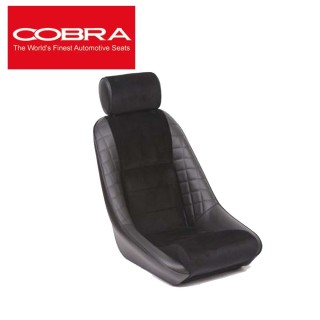 Siège baquet Austin Mini - Cobra Alpine Replica (Noir)