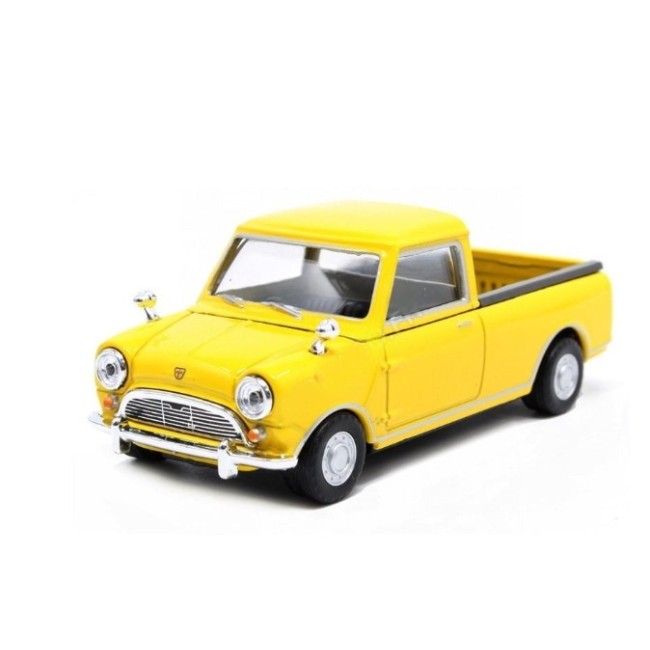 Miniature Mini Pick Up jaune - 1/43