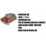 Faisceau électrique arrière Austin Mini - 1976 à 1984