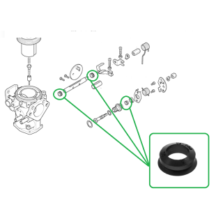 Joint d'axe de papillon et starter HIF