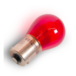 Ampoule baïonnette double filament - 12V 21/5W (Rouge)