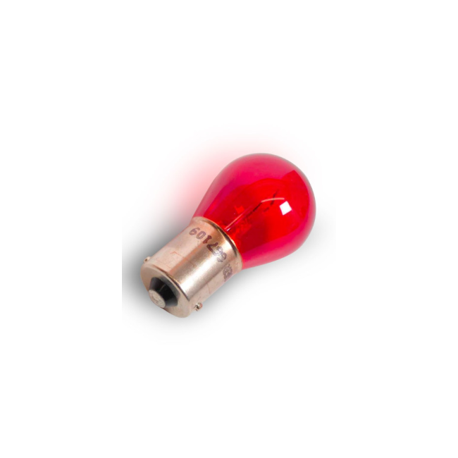 Ampoule baïonnette double filament - 12V 21/5W (Rouge)