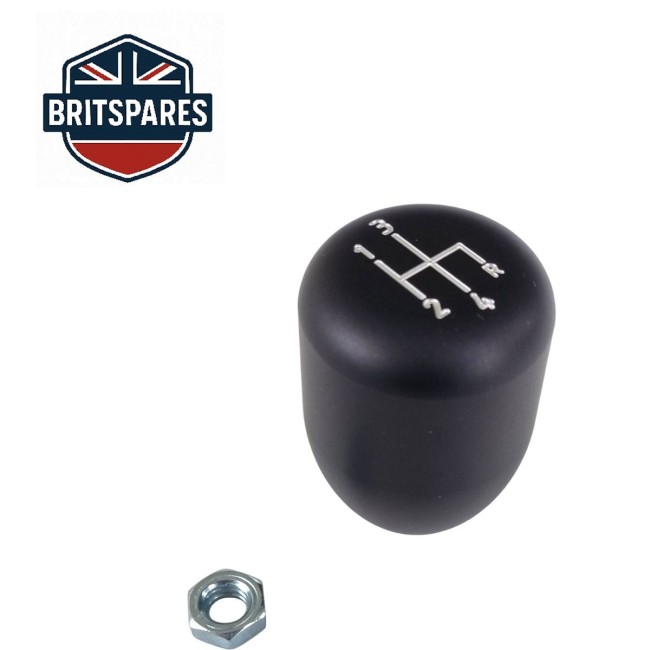 Pommeau vitesse alu anodisé noir