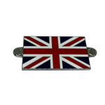 Badge drapeau anglais émaillé à coller 38 x 21 mm
