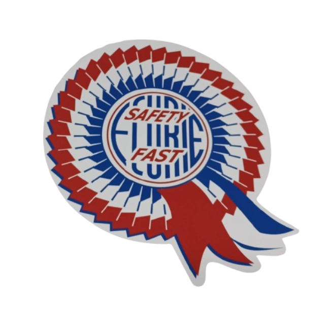 Autocollant Rosette Ecurie Safety Fast