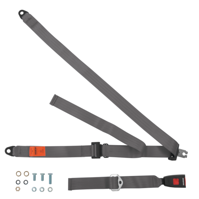 Ceinture arrière - Austin Mini - Grise 