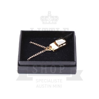 Collier Mini 3D plaqué or